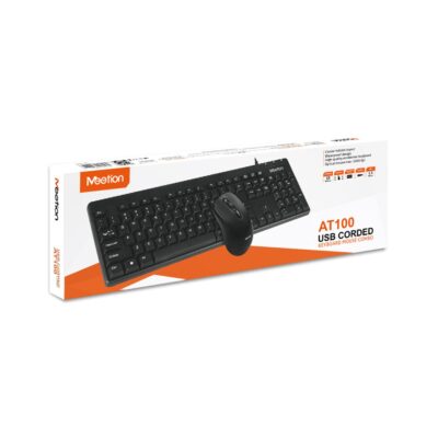 MEETION AT100 WIRED USB KEYBOARD MOUSE COMBO