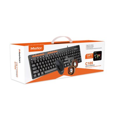 MEETION C105 WIRED KEYBOARD + MOUSE + SPEAKER COMBO