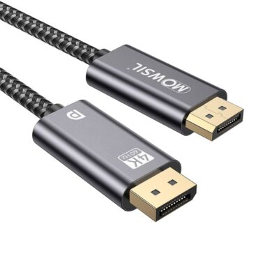 MOWSIL DP TO DP CABLE 1.2V 4K 60Hz 1M