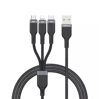 MOWSIL USB TO 3 IN 1 CABLE 1.2M