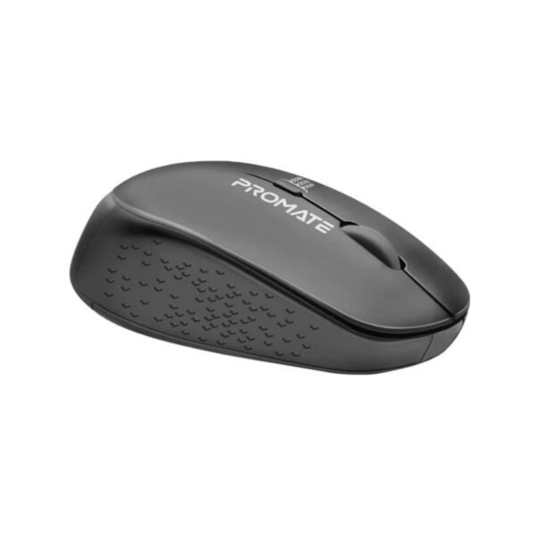 Promate Tracker Black 1600DPI Ergonomic Wireless Mouse
